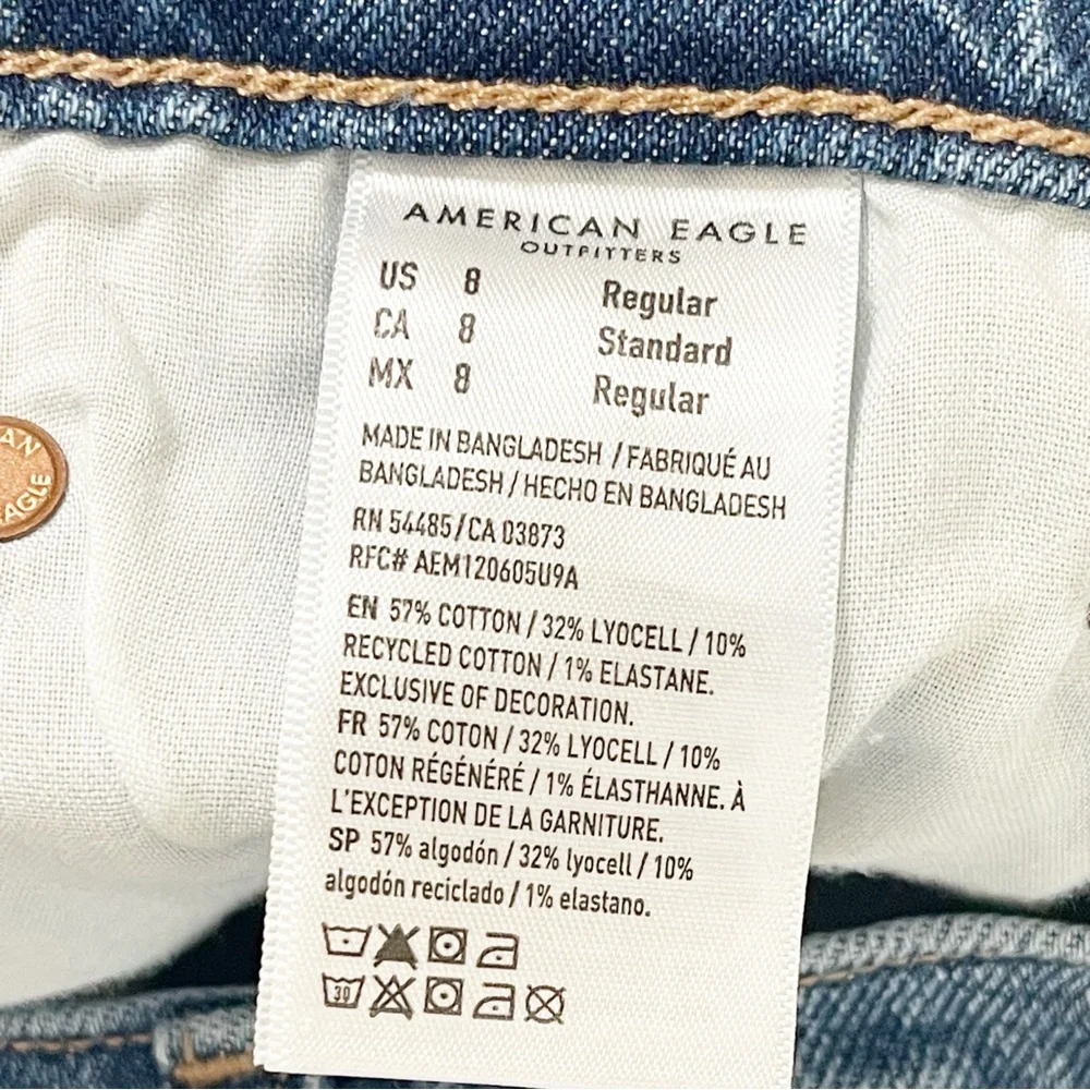 American Eagle Outfitters Women's Barrel Jeans - Picture 9 of 10